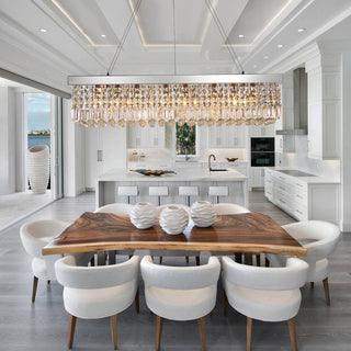 Crystal Raindrop Chandelier Arkstarhome