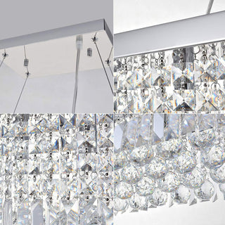 Crystal Raindrop Chandelier Arkstarhome