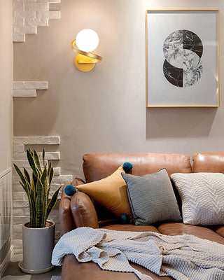Curved Brass Wall Lamp Arkstarhome
