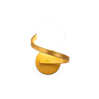 Curved Brass Wall Lamp Arkstarhome