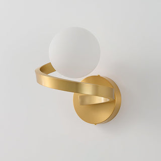 Curved Brass Wall Lamp Arkstarhome