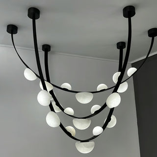 Dew Drops Alabaster Chandelier Arkstarhome