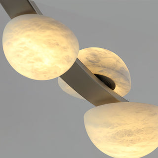 Dew Drops Alabaster Chandelier Arkstarhome