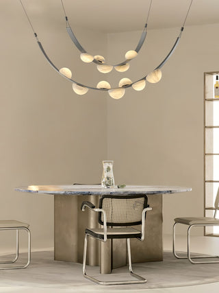Dew Drops Alabaster Chandelier Arkstarhome