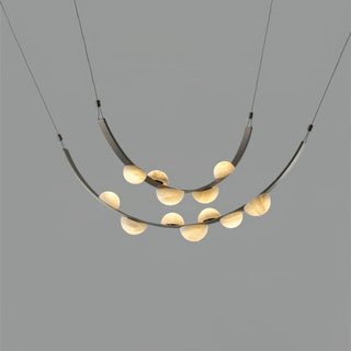 Dew Drops Alabaster Chandelier Arkstarhome