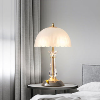 Domed Glass Table Light Arkstarhome