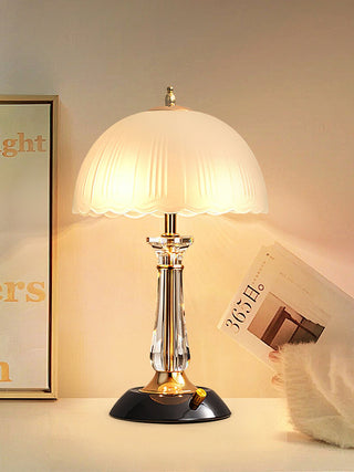 Domed Glass Table Light Arkstarhome