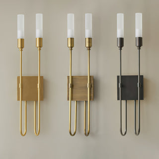 Double Arrow Wall Sconce Arkstarhome