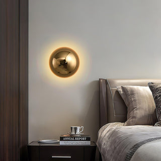 Aurum Sphere Wall Sconce Arkstarhome