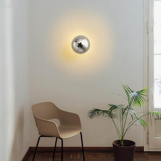 Aurum Sphere Wall Sconce Arkstarhome