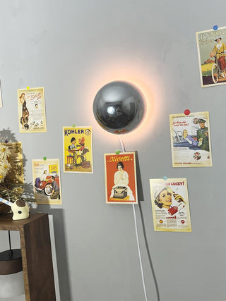 Aurum Sphere Wall Sconce Arkstarhome