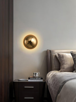 Aurum Sphere Wall Sconce Arkstarhome