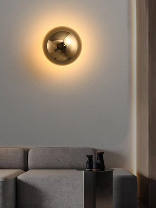 Aurum Sphere Wall Sconce Arkstarhome