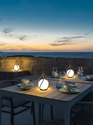 Eclisse Orb Lantern Rechargeable Table lamp Arkstarhome