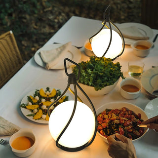 Eclisse Orb Lantern Rechargeable Table lamp Arkstarhome