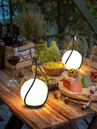 Eclisse Orb Lantern Rechargeable Table lamp Arkstarhome