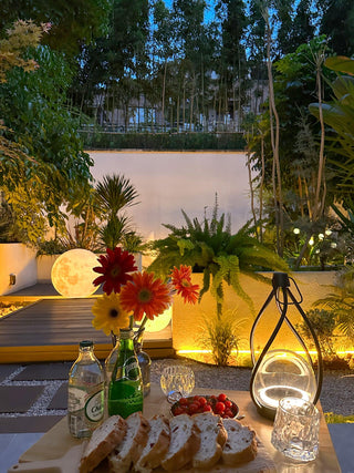 Eclisse Orb Lantern Rechargeable Table lamp Arkstarhome
