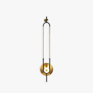 Ellipse Ring Marble Wall Light Arkstarhome