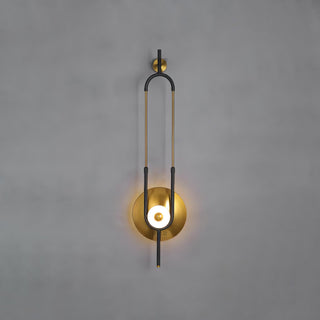 Ellipse Ring Marble Wall Light Arkstarhome