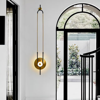 Ellipse Ring Marble Wall Light Arkstarhome