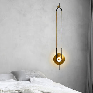 Ellipse Ring Marble Wall Light Arkstarhome