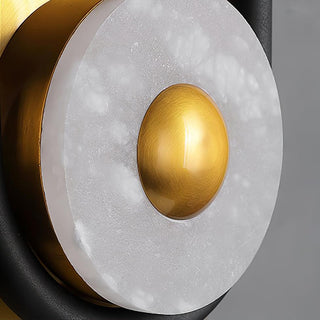 Ellipse Ring Marble Wall Light Arkstarhome