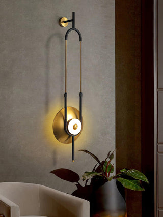Ellipse Ring Marble Wall Light Arkstarhome