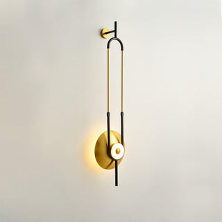 Ellipse Ring Marble Wall Light Arkstarhome