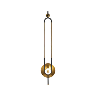 Ellipse Ring Marble Wall Light Arkstarhome