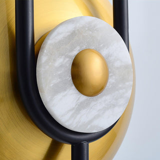 Ellipse Ring Marble Wall Light Arkstarhome
