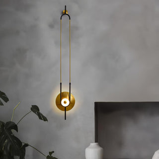 Ellipse Ring Marble Wall Light Arkstarhome