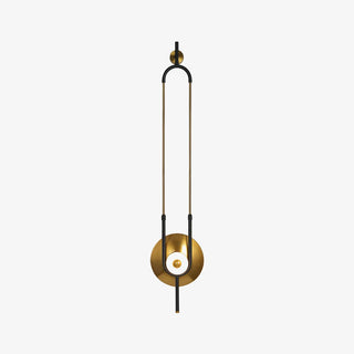 Ellipse Ring Marble Wall Light Arkstarhome
