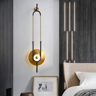 Ellipse Ring Marble Wall Light Arkstarhome