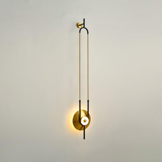 Ellipse Ring Marble Wall Light Arkstarhome