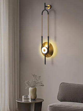 Ellipse Ring Marble Wall Light Arkstarhome