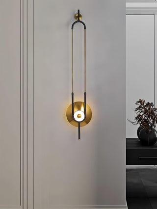 Ellipse Ring Marble Wall Light Arkstarhome