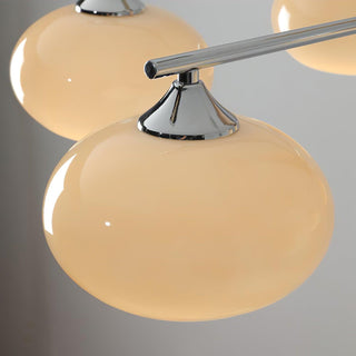 Elliptical Persimmon Chandelier Arkstarhome