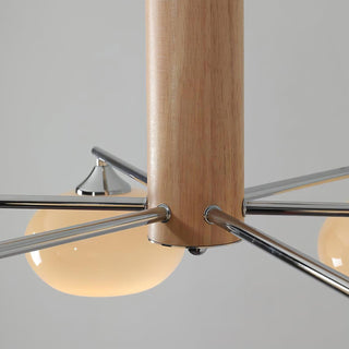 Elliptical Persimmon Chandelier Arkstarhome