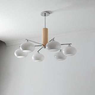 Elliptical Persimmon Chandelier Arkstarhome