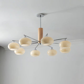 Elliptical Persimmon Chandelier Arkstarhome