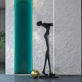 Embrace Ball Sculpture Floor Lamp Arkstarhome