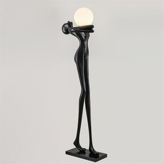 Embrace Ball Sculpture Floor Lamp Arkstarhome
