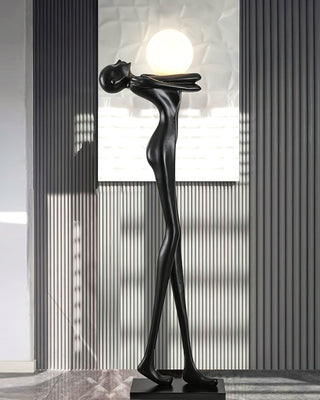 Embrace Ball Sculpture Floor Lamp Arkstarhome