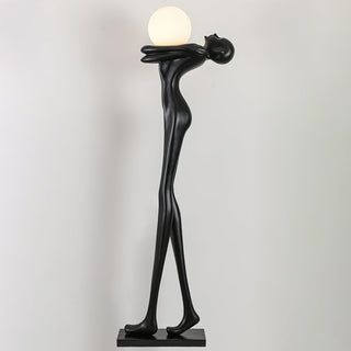 Embrace Ball Sculpture Floor Lamp Arkstarhome