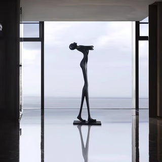 Embrace Ball Sculpture Floor Lamp Arkstarhome