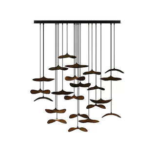 Empty Leaf Chandelier Arkstarhome