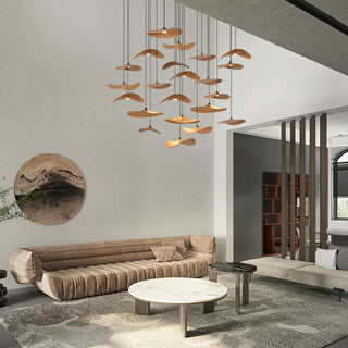 Empty Leaf Chandelier Arkstarhome