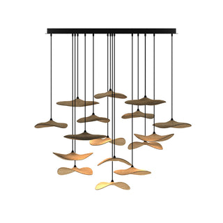 Empty Leaf Chandelier Arkstarhome