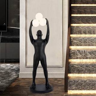 Enlightened Figure Sculptor Floor Lamp Arkstarhome