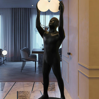 Enlightened Figure Sculptor Floor Lamp Arkstarhome